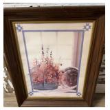 Large Picture of Basket of Dried Flowers