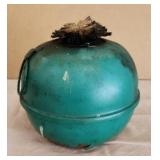 Vintage Blue Hanging Smudge Pot