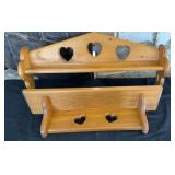 Oak Heart Shelves
