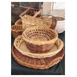 Assortment of Decorative Baskets