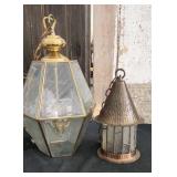 Vintage Hanging Light Fixtures