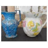 Bridgwood & Son Porcelain Opaque Pitcher