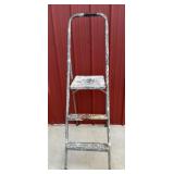 Metal 2 Step Aluminum Ladder