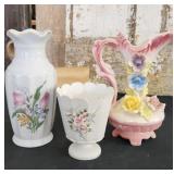 Lefton Vase & Others