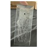 Clear Etched 2x5 Glass Hanging Prisms 80+