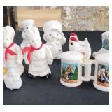 Advertising Salt & Pepper Shakers