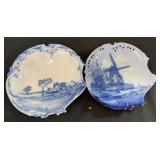 Rosenthal Delft Blue Windmill, Versailles Cottages
