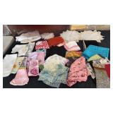 VTG Scarves, Hankies and Doilies