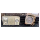 VTG GE Alarm Clock Radio, Admiral Dual Speaker
