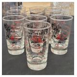 Murat Shrine Vtg Glass Tumbler Set
