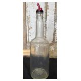 VTG Heavy Glass Liquor Bottle 1 Gallon
