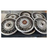 Cadillac Crome Wheel Covers/ Only 1 Emblem (7) 17"