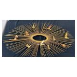 Copper/Brass Sculpture "Birds in Flight" 1970