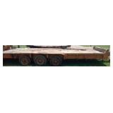 Triple Axle Equipment Trailer