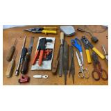 Snips, Files, Rivet Gun, Chalk Line, Burner