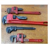 Vtg Ford Wrench & Pipe Wrenches