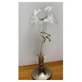 Art Nouveau Glass Lily Vase