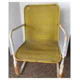 Vtg Patio Spring Chair