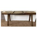 Primitive Wooden Bench