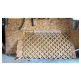 OSB Sheet, Lattice, Fiber Board
