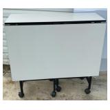 Tall Drop Leaf Work Table