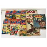 Vtg Mad, Laugh & Archie Joke Book Comic Books
