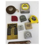 Vtg & Modern Tape Measures