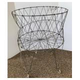 Mid Century Modern Wire Laundry Basket