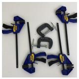 Small Irwin Clamps