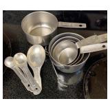 Metal Measuring Cups & Spoons