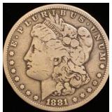 1881-S Morgan Silver Dollar coin