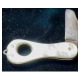 Pearl Key Ring Knife