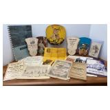 Vtg Liberty Programs, Funeral Hand Fans
