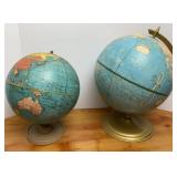 Vtg Cram Globes