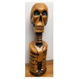 Skelton Wood Carving by Matt Balllard
