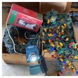 Christmas garland & Lights