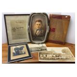 Leather Bound Ledger (1905), 1947 Senior Photo