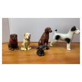 Cast Iron, Porcelain & Resin Dogs