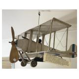 Vtg Bi-plane made by Dan Ponder