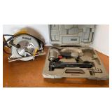 DeWalt Circular Saw & Porter Cable Finish Nailer