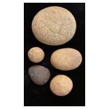 Glacial tumbled stones