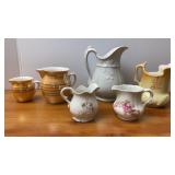 Vtg Porcelain Creamers