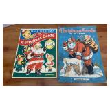 Vtg Cut-Out Christmas Card Books