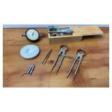 Vtg Micrometers, Calipers & Magnet
