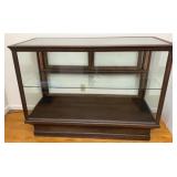 Vtg Glass Top Store Display Case