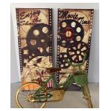 Canvas Panel Home Decor & Bicycle Decor