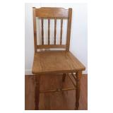 Antique Oak Dining Chair
