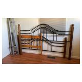 King Size Head & Footboard and Frame