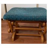 Oak Rocking Ottoman