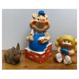 Vtg Coin Banks